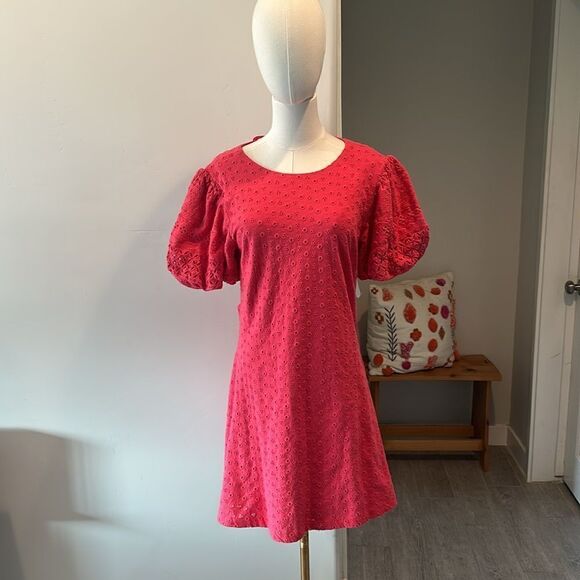 Free People Apricot Rose Mini Dress New! - Picture 5 of 11